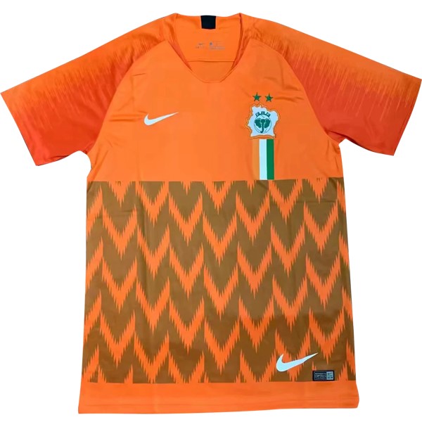 Camiseta Costa De Marfil Segunda equipo 2018 Naranja